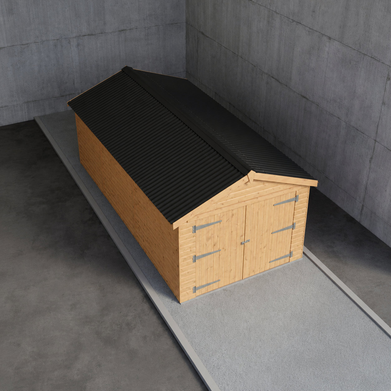 BARTON WOODEN GARAGE - Image 3