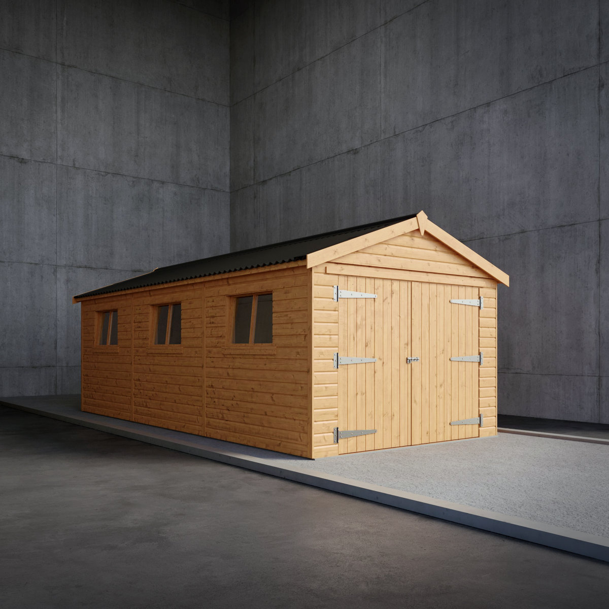 GRASMERE WOODEN GARAGE