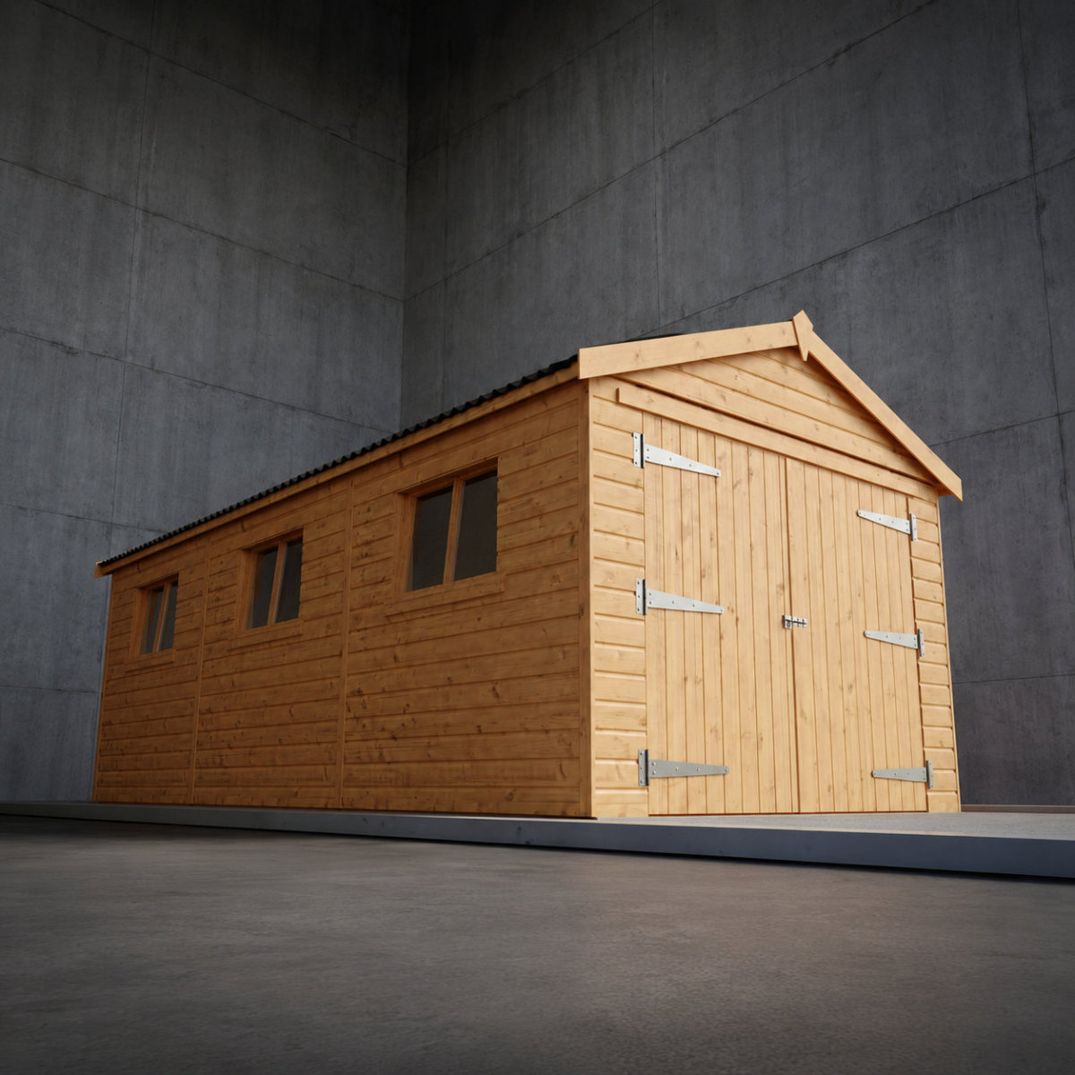 GRASMERE WOODEN GARAGE - Image 3