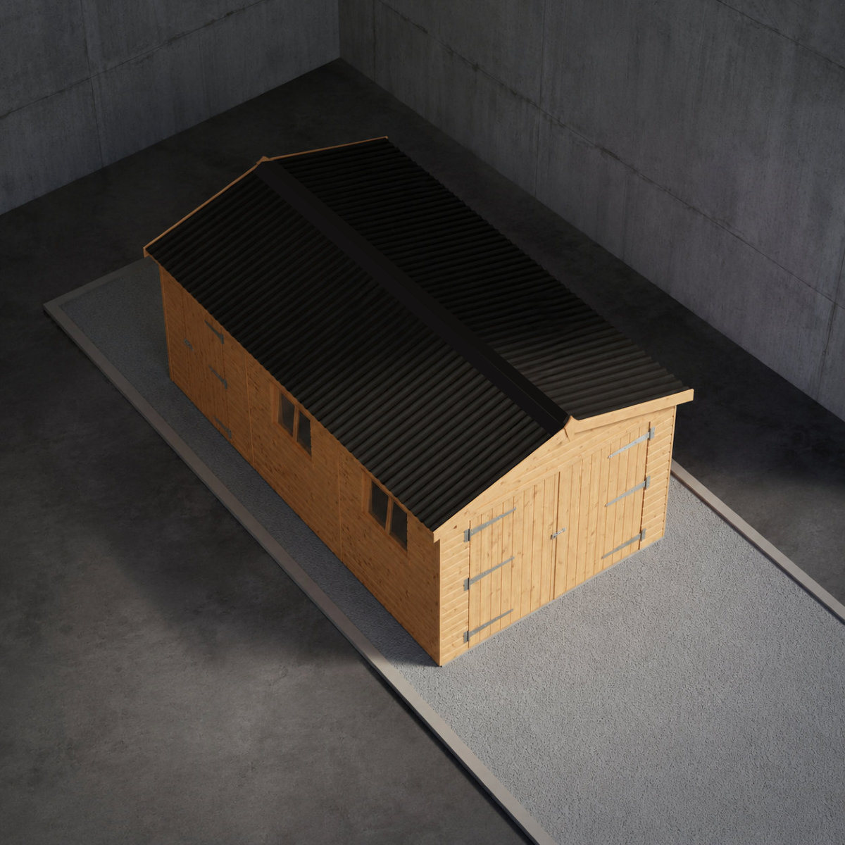 RYE WOODEN GARAGE - Image 4