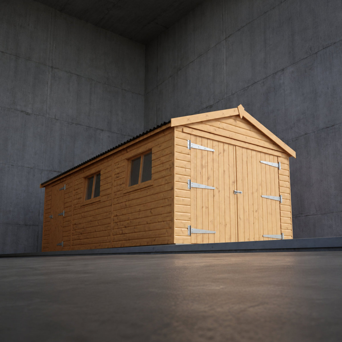 RYE WOODEN GARAGE - Image 3