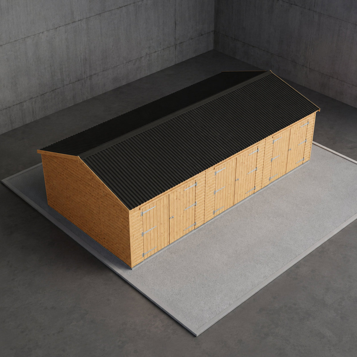 MODBURY WOODEN GARAGE - Image 4