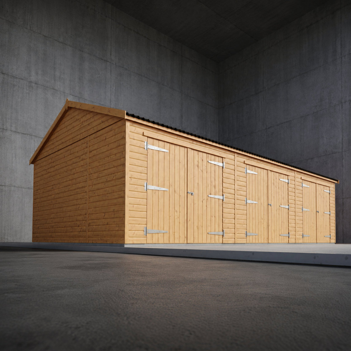 MODBURY WOODEN GARAGE - Image 3