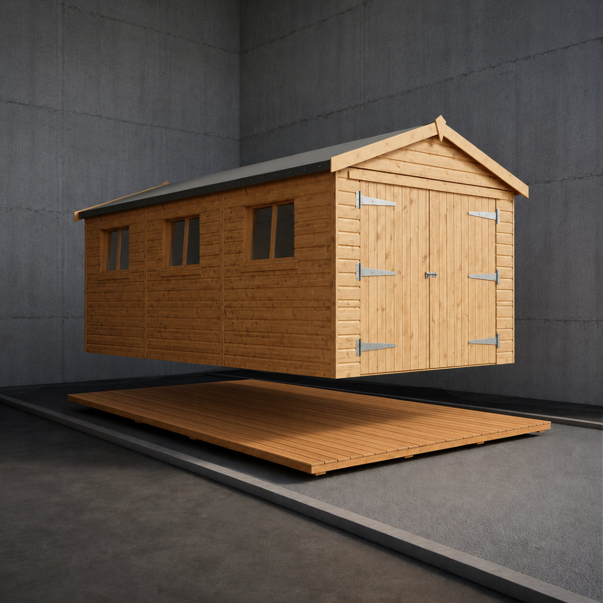 WOODEN FLOOR - 16mm TONGUE & GROOVE