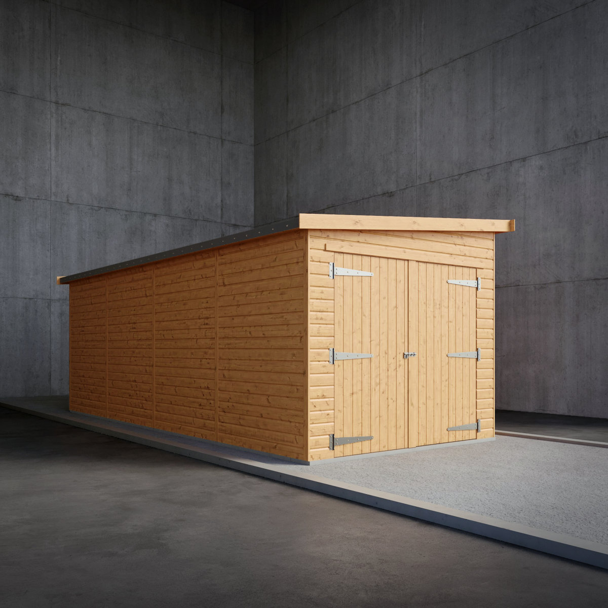 RICHMOND WOODEN GARAGE
